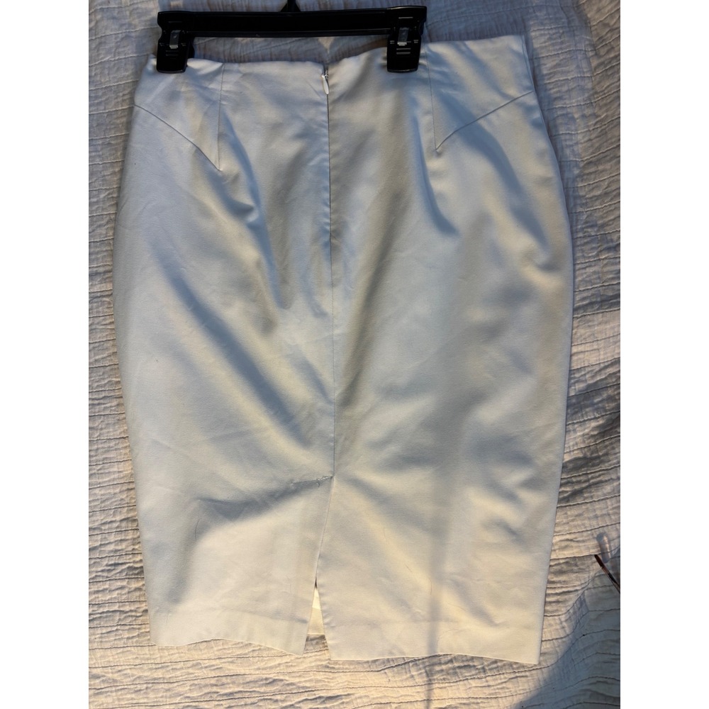 Victoria's Secret White High Waisted Pencil Skirt Size 2 Office Professional